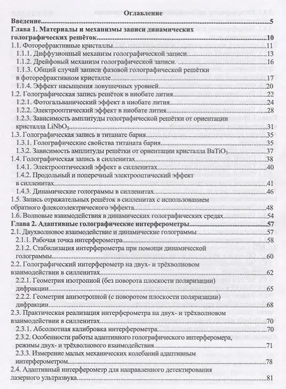 Адаптивные голографические интерферометры для наномеханики. Учебное пособие - фото 2