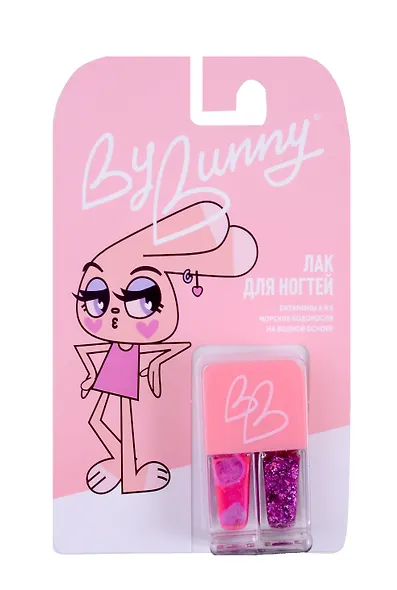 By Bunny Лак для ногтей (2 цвета) (розовые оттенки) (BB007) - фото 1
