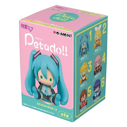 Фигурка коллекционная Re-ment Хацуне Мику HATSUNE MIKU petadoll, в ассортименте (69612) - фото 2