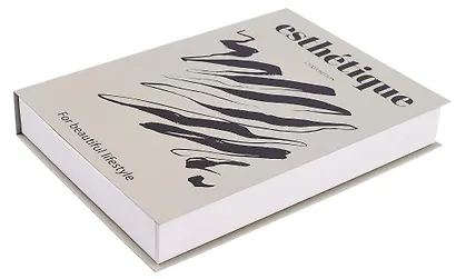 Коробка подарочная "Эстетика" 25*18*3,8 картон, на магните - фото 4