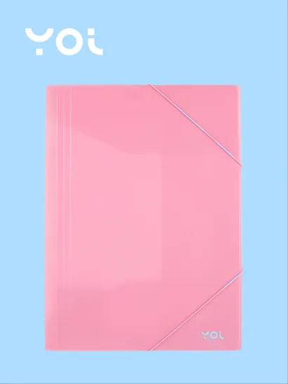 Папка на резинке А4 "Pastel" пластик 0,5мм, Yoi - фото 2