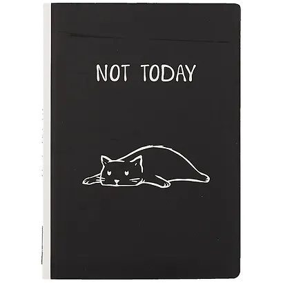 Блокнот Not today (кот) - фото 1