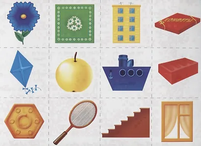 «Подбери по цвету и форме». Настольная развивающая игра - фото 2