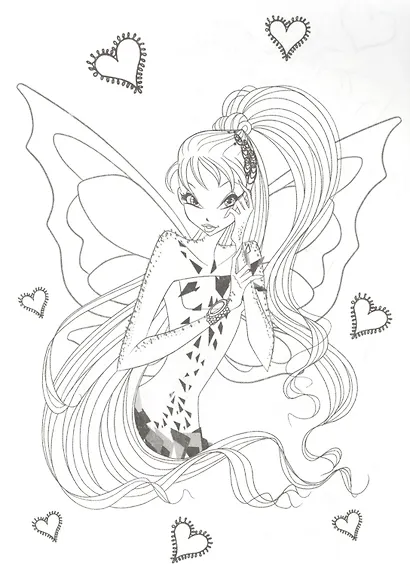 Раскраска А5 Эконом. Winx. Удивительные Винкс - фото 5