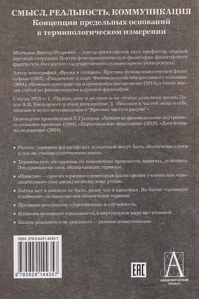 Смысл, реальность, коммуникация. Концепции предельных оснований в терминологическом измерении - фото 2