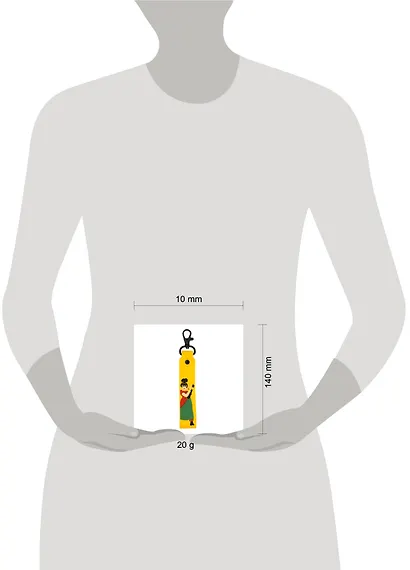 Союзмультфильм Брелок Бременские музыканты Атаманша (ПВХ) - фото 2