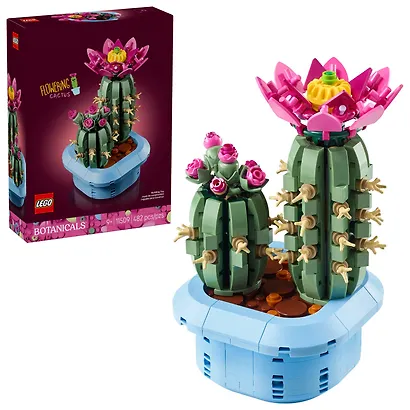 11509 Конструктор LEGO Botanicals Цветущий кактус в горшке, 482 деталей, возраст 9+ - фото 1
