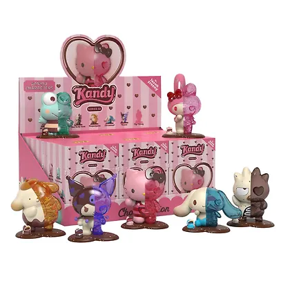 Фигурка коллекционная Mighty Jaxx Sanrio Series 02 (Choco Edition) в ассортименте (коробка) (12х8х8) (65518) - фото 1