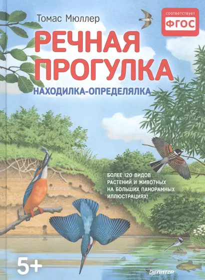 Речная прогулка. Находилка-определялка с панорамными иллюстрациями. 5+ - фото 1