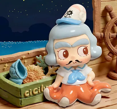 Коллекционная фигурка CiCiLu серии "Магазин у моря", 10cм, 12-52TOYS-202601, Blind Box, 52 Toys 15+ - фото 4