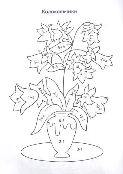Раскраска Цветы - фото 2