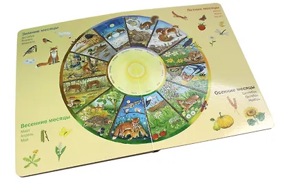 Виммельбух. Времена года (ил. К. Хенкель) - фото 6