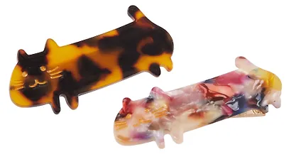 Набор заколок Котики (2шт) (пластик) (12-253004-С30) (Lafilaf) - фото 3