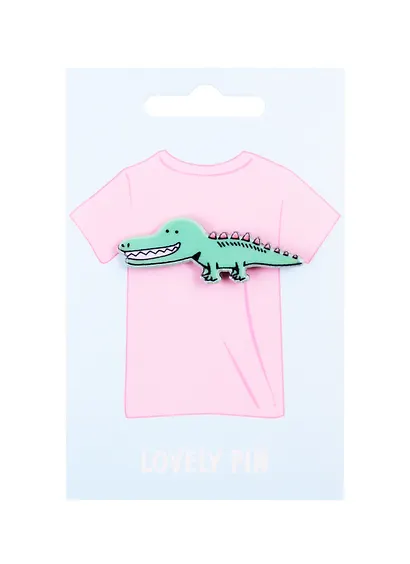 Значок Crocodile (акрил) - фото 2