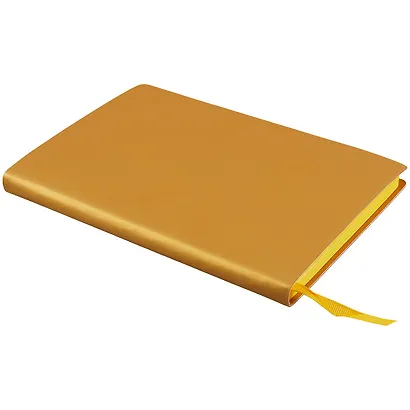Ежедневник недат. А5 136л "SOFT TOUCH" винтажное золото, интегр.обл., иск.кожа, тонир.блок, скругл.углы, цв.торец, ляссе - фото 2