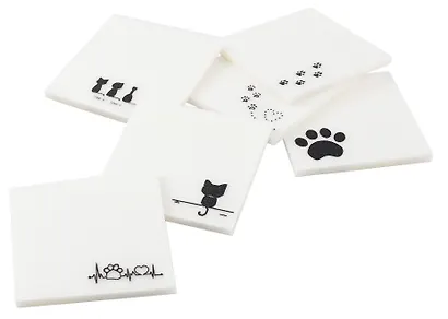 Блок бумаги 70*70 самоклеящийся 50 листов, "Love animals", в ассортименте - фото 4