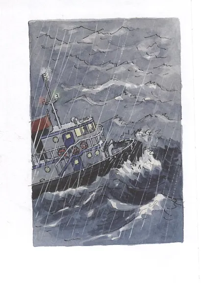 Лу Всехнаверх. Книга 2. Похищение попугая - фото 3