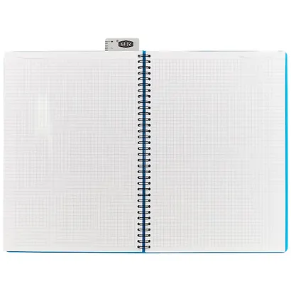 Тетрадь в клетку Stila, Neon Blue, А4, 96 листов - фото 3