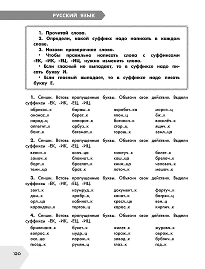 Самый полный курс. 3 класс. Математика. Русский язык - фото 8