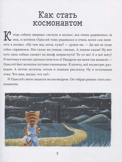 Космические сказки. Котёнок и мышонок летят в космос - фото 5