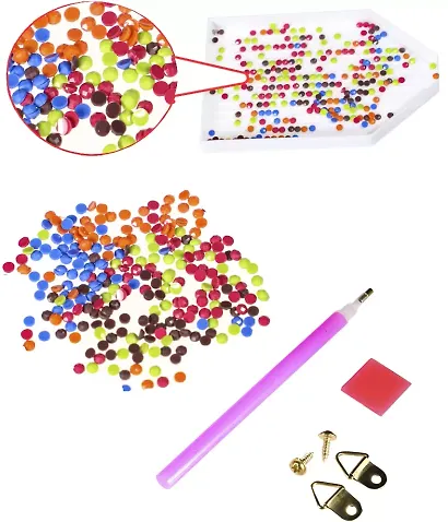 Алмазная мозаика Яркий пышный букет, 22*32 см. - фото 2