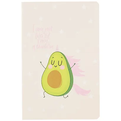 Тетрадь в клетку Kairui, Happy avocado, 32 листа, в ассортименте - фото 1
