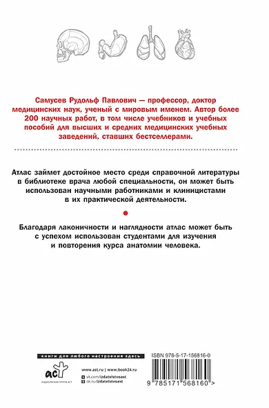 Справочный атлас анатомии человека. На основе Международной анатомической терминологии - фото 2