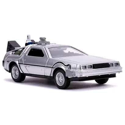 Модель Машинки Hollywood Rides 1:32 Назад в будущее Time Machine (Back To The Future-2) 30541 - фото 5