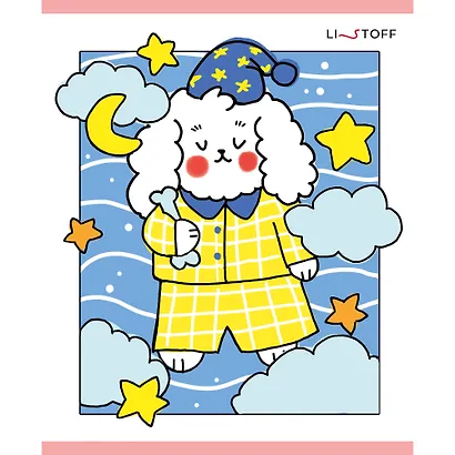 Тетрадь 48л кл. "Милаш" мел.картон, выб.лак, блестки "Серебро", ассорти - фото 3