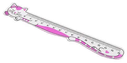 Линейка 15 см "Спящие питомцы" фигурная, в ассортименте - фото 3