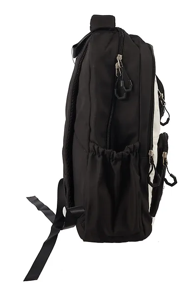 Рюкзак школьный, подростковый черно-белый "Кролик", Yoi - фото 3