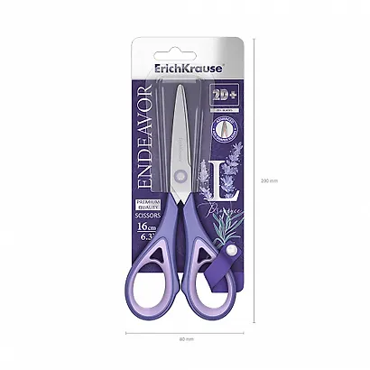Ножницы "Endeavor Lavender" 16 см, блистер, Erich Krause - фото 6