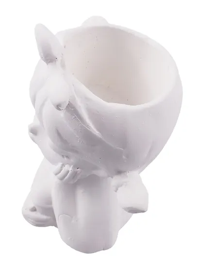 Кашпо-органайзер Спящая девочка (гипс) (7х12х10) (7503629) - фото 5