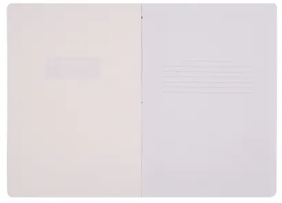 Тетрадь А4- 48л кл. "Mint magic" скрепка, мел.картон, печ.пантон, ламинация soft touch, тиснение фольгой - фото 3