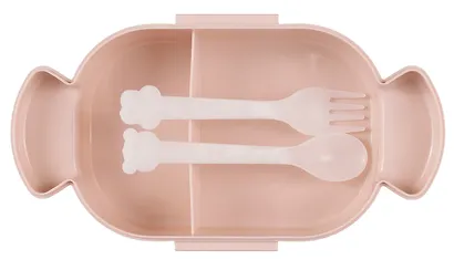 Ланч-бокс Конфета 1000мл (пластик) (24х13,5х6,5) (12-07944-22-21) розовый - фото 3