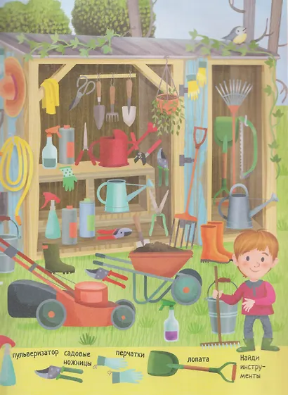 Твой домашний огород: книга идей и развлечений с наклейками - фото 3