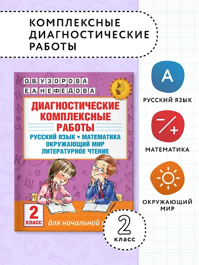 Диагностические комплексные работы. Русский язык. Математика. Окружающий мир. Литературное чтение. 2 - фото 3