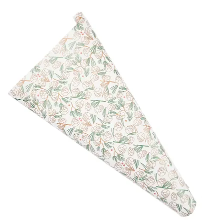 Бумага упаковочная 70*100см "Шишки" НГ,инд.уп. - фото 1