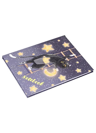Записная книжка А6 48л лин. "ЗВЕЗДОЧЕТ" тв.переплёт, полноцв.печать, глянц.гологр.ламинация - фото 3