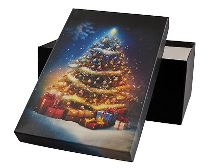 Коробка подарочная "Елочка с иголочки" 30.5*20*13см, Новый год, картон - фото 3