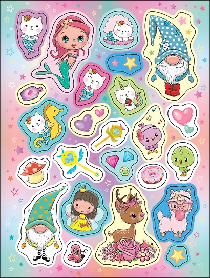 Волшебные наклейки. 100 наклеек - фото 3