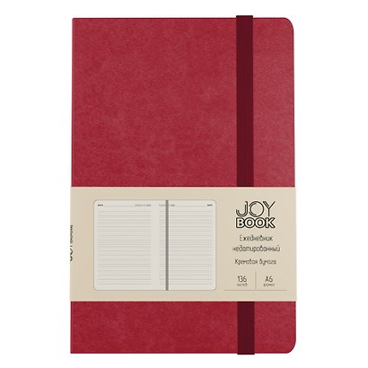 Ежедневник недатированный «Joy Book. Пряное вино» А6, пряное вино, 136 листов, экокожа, Joy Book - фото 4