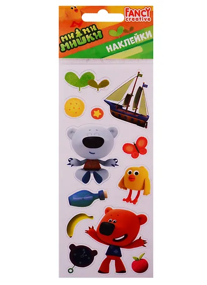 Наклейки ACTION Ми-ми-мишки 7*16см в ассортименте FD060039 - фото 1