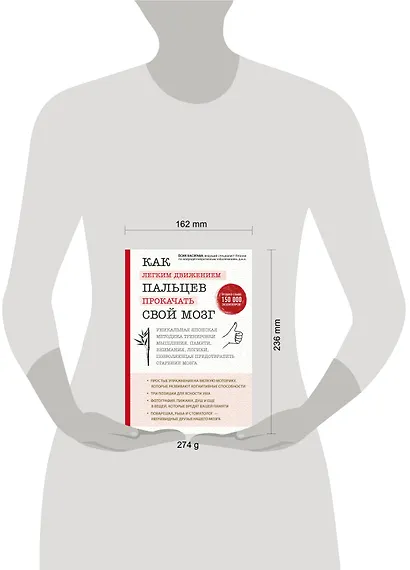 Как легким движением пальцев прокачать свой мозг. Уникальная японская методика тренировки мышления, памяти, внимания и логики, позволяющая предотвратить старение мозга - фото 4