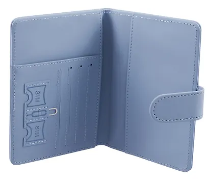 Travel Обложка для паспорта и карточек, голубая - фото 3