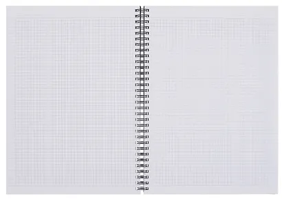 Тетрадь «Believe», А4, 96 листов в клетку, коричневая рамка, спираль, фольга - фото 2