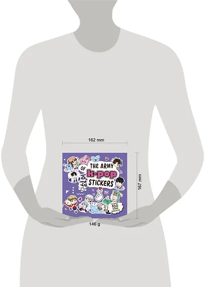 The ARMY of K-POP stickers. Более 100 ярких наклеек! - фото 4