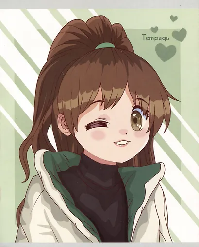 Тетрадь в клетку Listoff, "Подружки", 48 листов, в ассортименте - фото 7