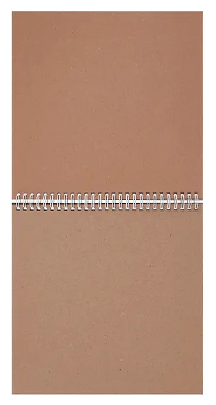 Скетчбук 240*240 30л "Ботаника" черн. внутр блок, крафт. внутр блок, 160 г/м2, тв.обложка, гребень - фото 4