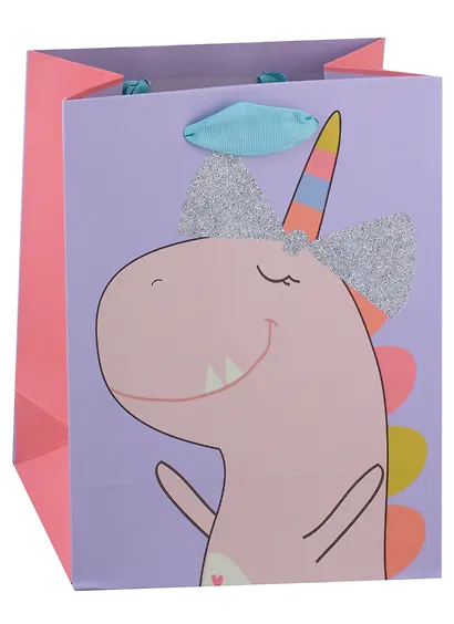 Пакет А5 23*18*10 "Зверюшки" дет., бум.мат - фото 1